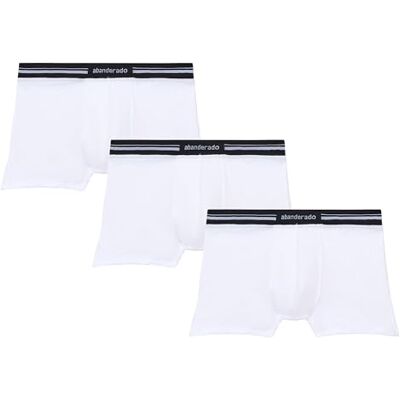 Abanderado Pack de 3 Boxers Con Cinturilla Extra Suave Boxer Briefs Homme M Abanderado Pack de 3 Boxers Con Cinturilla Extra Suave Boxer Briefs Homme M