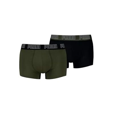 Puma Heren Everyday Trunks 2p Herenondergoed, Bruin, M M Puma Heren Everyday Trunks 2p Herenondergoed, Bruin, M M