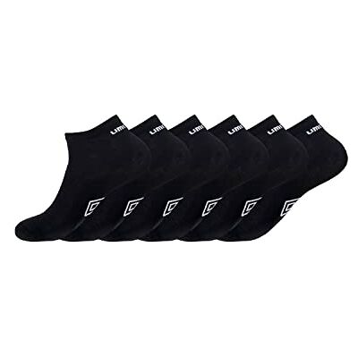 Umbro herensokken, licht, 6 stuks, sportswear-sokken voor heren, comfortabel, duurzaam, zwart. 39-42 EU Umbro herensokken, licht, 6 stuks, sportswear-sokken voor heren, comfortabel, duurzaam, zwart. 39-42 EU