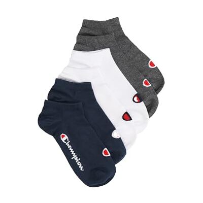 Champion Core Socks 6pp Short Crew sokken, uniseks, Blauw (marine) 43-46 Champion Core Socks 6pp Short Crew sokken, uniseks, Blauw (marine) 43-46