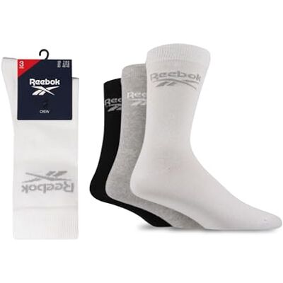 Reebok R0367 uniseks sokken (3 stuks) Reebok R0367 uniseks sokken (3 stuks)