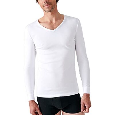 Damart T-shirt met ronde hals, interlock gaas, thermolactyl M Damart T-shirt met ronde hals, interlock gaas, thermolactyl M