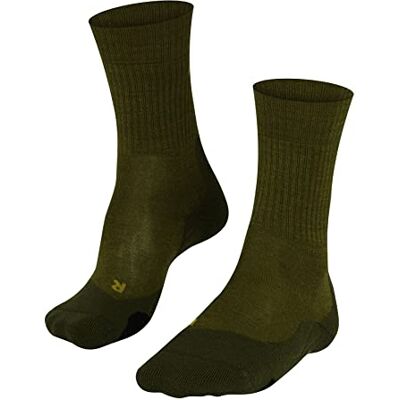 Falke TK2 Wool wandelsokken voor heren, gemiddelde voering, anti-blaren, thermisch, halfhoog, ademend, sneldrogend, klimaatregulerend, geurremmend, wol, functioneel garen, 1 paar Falke TK2 Wool wandelsokken voor heren, gemiddelde voering, anti-blaren, thermisch, halfhoog, ademend, sneldrogend, klimaatregulerend, geurremmend, wol, functioneel garen, 1 paar