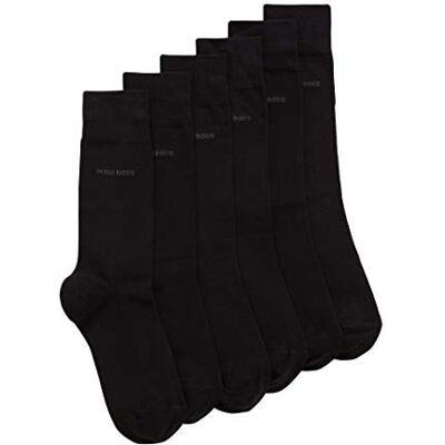 Hugo Boss BOSS heren 3P RS Uni CC, stretchgebreide middenkuit-sokken, 3 paar 39-42 Hugo Boss BOSS heren 3P RS Uni CC, stretchgebreide middenkuit-sokken, 3 paar 39-42