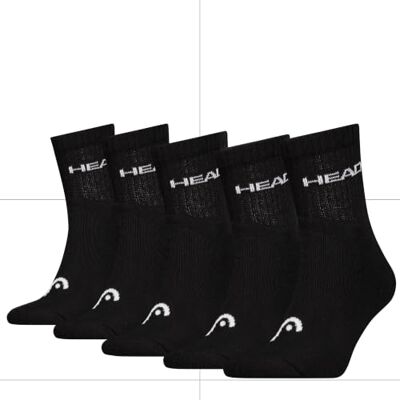 HEAD Sports Crew sokken, uniseks, 5 stuks 39-42 HEAD Sports Crew sokken, uniseks, 5 stuks 39-42