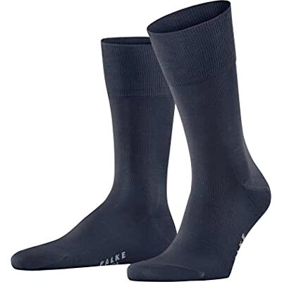 Falke Tiago M So Cotton Schotland garen, duurzaam, effen, herensokken (1 stuk), Blauw (Space Blue 6116) 43-44 Falke Tiago M So Cotton Schotland garen, duurzaam, effen, herensokken (1 stuk), Blauw (Space Blue 6116) 43-44