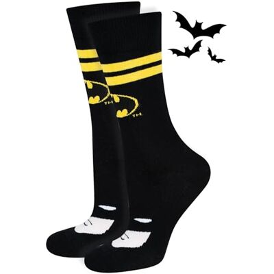 soxo DC Comics The Batman Superman herensokken, fantasie, originele sokken, 40-45, Batman, 1 paar 40-45 soxo DC Comics The Batman Superman herensokken, fantasie, originele sokken, 40-45, Batman, 1 paar 40-45