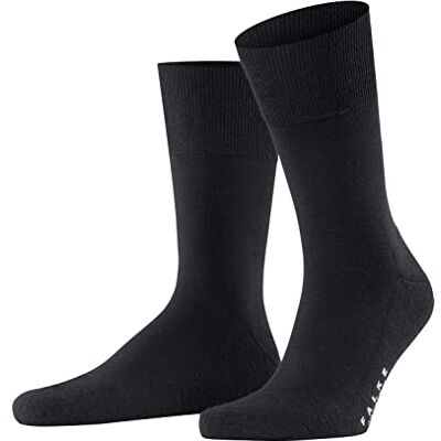 Falke Airport Plus M SO katoenwol, effen, 1 paar, herensokken, zwart (Black 3000), 45-46 45-46 Falke Airport Plus M SO katoenwol, effen, 1 paar, herensokken, zwart (Black 3000), 45-46 45-46