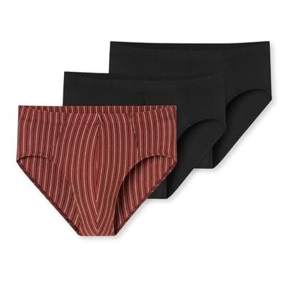 Schiesser Herenondergoed, slips met zachte tailleband, biologisch katoen, 95/5 biologische slips, 3 stuks, Assortiment 13_180841 2 Schiesser Herenondergoed, slips met zachte tailleband, biologisch katoen, 95/5 biologische slips, 3 stuks, Assortiment 13_180841 2
