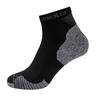 Odlo Ceramicool Quarter Unisex Sokken, zwart. Odlo Ceramicool Quarter Unisex Sokken, zwart.