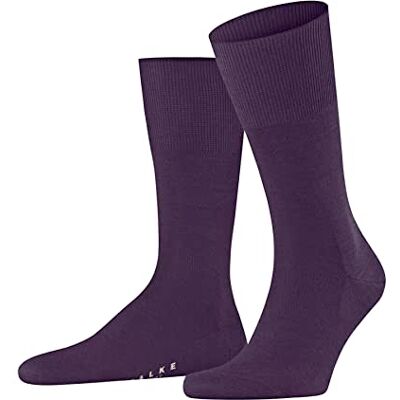 Falke Airport M So Wol, katoen, effen, herensokken (1 stuk), Wine Berry 8860 39-40 Falke Airport M So Wol, katoen, effen, herensokken (1 stuk), Wine Berry 8860 39-40
