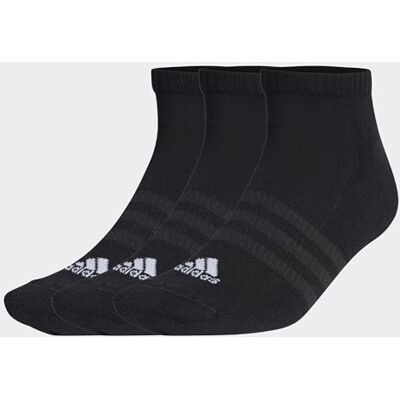 Adidas Mixte Cushioned Low-Cut Socks 3 Pairs, Black/White, 10.5-12.5 Adidas Mixte Cushioned Low-Cut Socks 3 Pairs, Black/White, 10.5-12.5