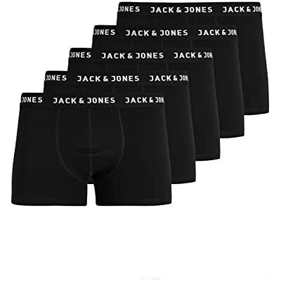 Jack & Jones Jacoliver Trunks Boxershorts voor heren, 5 stuks, Mix4/5 Pack, M M Jack & Jones Jacoliver Trunks Boxershorts voor heren, 5 stuks, Mix4/5 Pack, M M