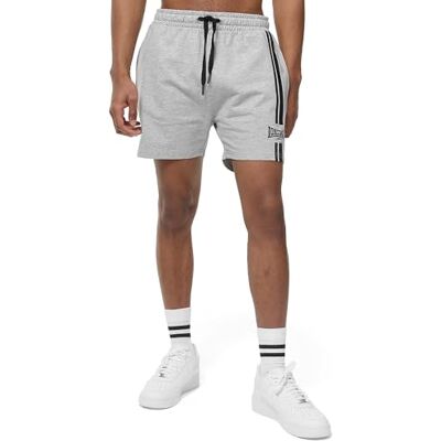 Lonsdale Ardcharnich Shorts voor heren, Grijs/Zwart 3XL Lonsdale Ardcharnich Shorts voor heren, Grijs/Zwart 3XL