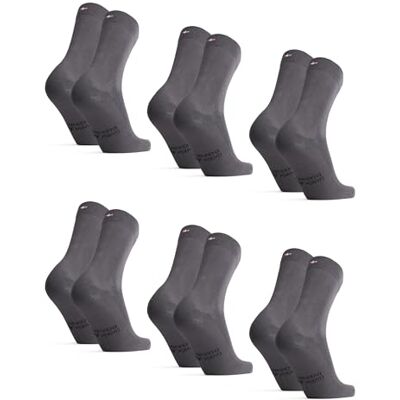DANISH ENDURANCE Bamboe Sokken, 3 Stuk, Grijs, 39-42 39-42 DANISH ENDURANCE Bamboe Sokken, 3 Stuk, Grijs, 39-42 39-42