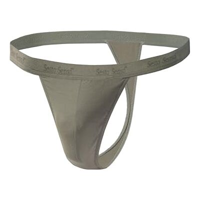 sesto senso 1-4 stuks katoenen strings voor heren, sportstrings, donkerbeige, XL XL sesto senso 1-4 stuks katoenen strings voor heren, sportstrings, donkerbeige, XL XL