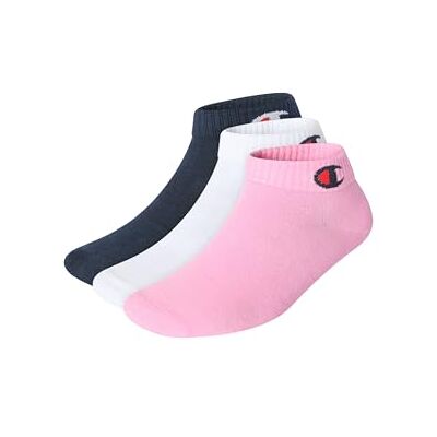 Champion Core Socks 3pp Quarter sokken, uniseks, Roos (Fuchsia) 35-38 Champion Core Socks 3pp Quarter sokken, uniseks, Roos (Fuchsia) 35-38