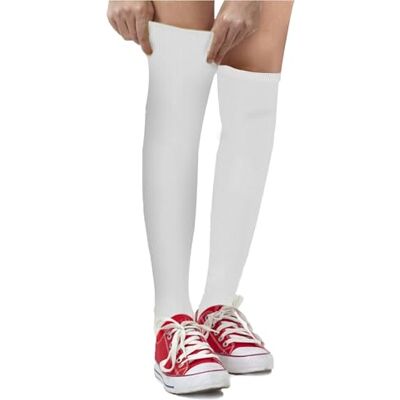 Dress Up America Gestreepte katoenen sokken voor volwassenen gestreepte hoge sokken voor mannen en vrouwen elegant en comfortabel Dress Up America Gestreepte katoenen sokken voor volwassenen gestreepte hoge sokken voor mannen en vrouwen elegant en comfortabel