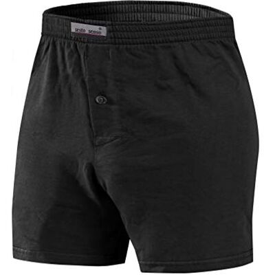 sesto senso Set van 2 korte katoenen pyjamabroeken voor heren 3XL sesto senso Set van 2 korte katoenen pyjamabroeken voor heren 3XL