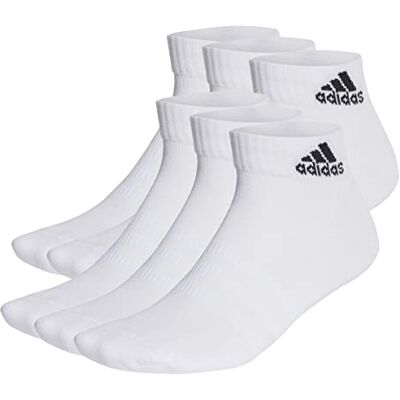 Adidas 6 paar gevoerde sportsokken uniseks sokken Adidas 6 paar gevoerde sportsokken uniseks sokken