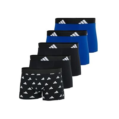 Adidas Herren Unterwäsche Boxershorts 5er Pack Trunk (5pk) Active Flex Cotton Sous-vêtement Homme XXL Adidas Herren Unterwäsche Boxershorts 5er Pack Trunk (5pk) Active Flex Cotton Sous-vêtement Homme XXL
