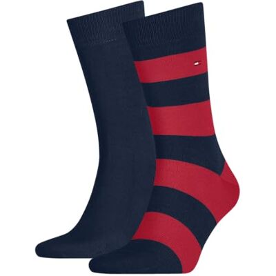 Tommy Hilfiger Th Men Rugby Sock 2p Herensokken (2 stuks) 39-54 Tommy Hilfiger Th Men Rugby Sock 2p Herensokken (2 stuks) 39-54