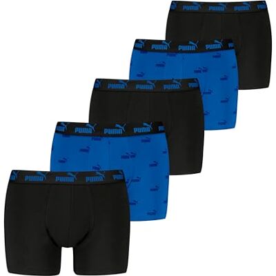 Puma Logo Print Boxer Heren (3 stuks), Combo Blauw, XXL XXL Puma Logo Print Boxer Heren (3 stuks), Combo Blauw, XXL XXL