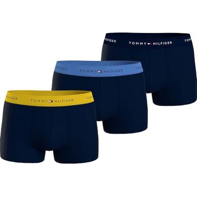 Tommy Hilfiger 3p Wb Trunk Um0um02763 Trunk Heren (1 stuk), Veelkleurig (Valley Yellow/Blue Spell/Des Sky), M M Tommy Hilfiger 3p Wb Trunk Um0um02763 Trunk Heren (1 stuk), Veelkleurig (Valley Yellow/Blue Spell/Des Sky), M M