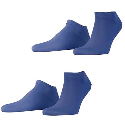 Esprit Basic Uni herensokken, ademend, katoen, versterkt, duurzaam, zacht, platte teennaad, multipack, 2 paar, Blauw (Deep Blue 6046) 47-50 Esprit Basic Uni herensokken, ademend, katoen, versterkt, duurzaam, zacht, platte teennaad, multipack, 2 paar, Blauw (Deep Blue 6046) 47-50