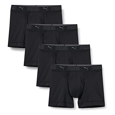 Puma Sportboxershorts van microvezel, 4 stuks, Amazon Boxer, heren, zwart. XL Puma Sportboxershorts van microvezel, 4 stuks, Amazon Boxer, heren, zwart. XL