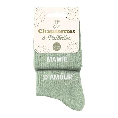 STC Sokken glitter duo oma van liefde M STC Sokken glitter duo oma van liefde M