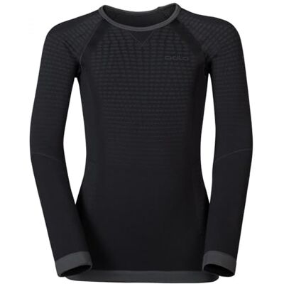 Odlo Performance Warm T-shirt fonctionnel à manches longues Mixte enfant Odlo Performance Warm T-shirt fonctionnel à manches longues Mixte enfant