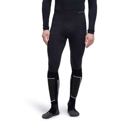 Falke Wool-Tech Long M TI wol, sneldrogend, 1 stuk, onderlaag voor heren, zwart (Black 3000), XL Falke Wool-Tech Long M TI wol, sneldrogend, 1 stuk, onderlaag voor heren, zwart (Black 3000), XL