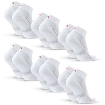 DANISH ENDURANCE Sportsokken van katoen, 3 of 6 stuks, wit, 6 stuks, 39-42 39-42 DANISH ENDURANCE Sportsokken van katoen, 3 of 6 stuks, wit, 6 stuks, 39-42 39-42