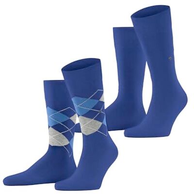 Burlington Everyday Mix M SO katoen, fantasiepatroon, 2 paar herensokken (2 stuks) 40-46 Burlington Everyday Mix M SO katoen, fantasiepatroon, 2 paar herensokken (2 stuks) 40-46