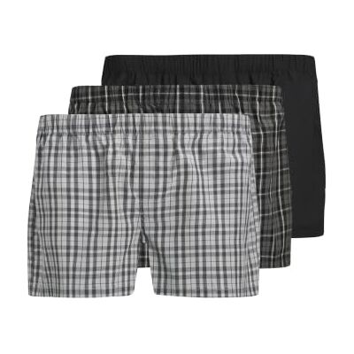 Jack & Jones Jacmilano Woven Boxers 3 Pack Noos Jacmilano Set van 3 geweven boxershorts voor heren (3 stuks), Olijfgroen, XL XL Jack & Jones Jacmilano Woven Boxers 3 Pack Noos Jacmilano Set van 3 geweven boxershorts voor heren (3 stuks), Olijfgroen, XL XL