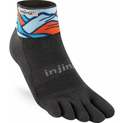 Injinji Trail Midweight Mini-Crew Slopes M Injinji Trail Midweight Mini-Crew Slopes M