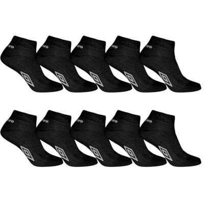 Umbro Umb/1/Qtx10 Herensokken (10 stuks), Wit/Zwart 43-46 Umbro Umb/1/Qtx10 Herensokken (10 stuks), Wit/Zwart 43-46