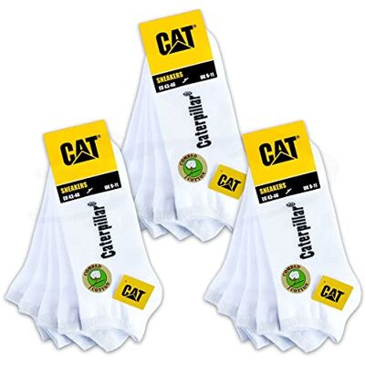 CAT erpillar 15 paar sneakersokken, werksokken, keuze uit maten 39-50, 15 paar witte sokken, 39-42 EU 39-42 CAT erpillar 15 paar sneakersokken, werksokken, keuze uit maten 39-50, 15 paar witte sokken, 39-42 EU 39-42