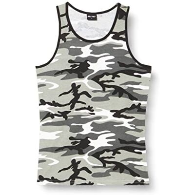 Mil-Tec Tanktop van katoen, verschillende kleuren, S-3XL, Meerkleurig Mil-Tec Tanktop van katoen, verschillende kleuren, S-3XL, Meerkleurig