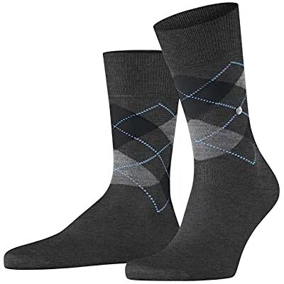 Burlington Manchester herensokken ademend duurzaam biologisch katoen fijne platte teennaad fantasie patroon voor dagelijks leven 1 paar, Grijs (Antraciet Melange 3095) Nieuw 40-46 Burlington Manchester herensokken ademend duurzaam biologisch katoen fijne platte teennaad fantasie patroon voor dagelijks leven 1 paar, Grijs (Antraciet Melange 3095) Nieuw 40-46