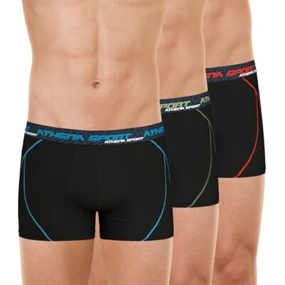 Athena Training Dry Ln24 Herenondergoed (3 stuks) XXL Athena Training Dry Ln24 Herenondergoed (3 stuks) XXL