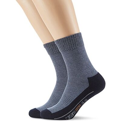 Camano Set van 2 paar sportsokken voor heren, marineblauw (4), 39-42 EU 39/42 (Herstellergröße: 39/42) Camano Set van 2 paar sportsokken voor heren, marineblauw (4), 39-42 EU 39/42 (Herstellergröße: 39/42)