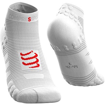 COMPRESSPORT Pro Racing Socks V3.0 Low hardloopsokken, wit, 39-41 EU COMPRESSPORT Pro Racing Socks V3.0 Low hardloopsokken, wit, 39-41 EU