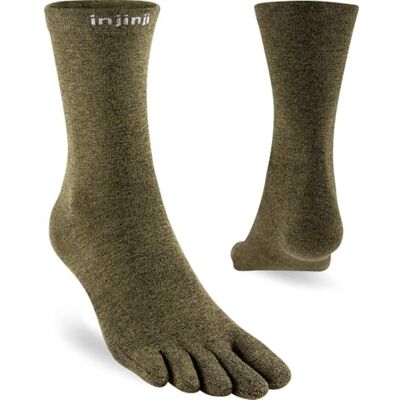 Injinji Crew Toesocks voering, Pijnboom. S Injinji Crew Toesocks voering, Pijnboom. S