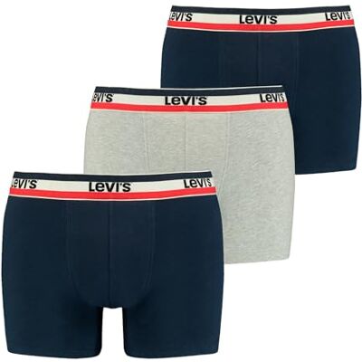 Levis Boxershorts voor heren (2 stuks), Navy/Grijs XXL Levis Boxershorts voor heren (2 stuks), Navy/Grijs XXL