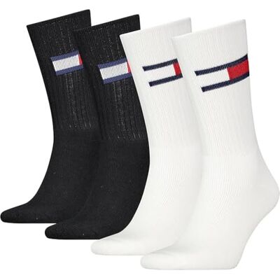 Tommy Hilfiger TH UNI TJ SOCK 4P FLAG Tommy Hilfiger TH UNI TJ SOCK 4P FLAG