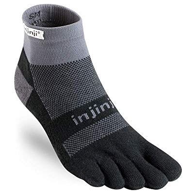 Injinji Halfhoge sokken met aparte tenen uit de Trail serie voor heren Injinji Halfhoge sokken met aparte tenen uit de Trail serie voor heren