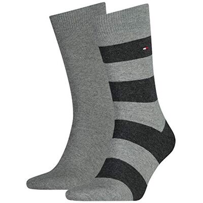 Tommy Hilfiger Th Men Rugby Sock 2p Herensokken (2 stuks) 39-42 Tommy Hilfiger Th Men Rugby Sock 2p Herensokken (2 stuks) 39-42