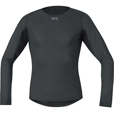 GORE WEAR Winddicht thermo-ondershirt, voor heren, multisport, GORE WINDSTOPPER, L, zwart GORE WEAR Winddicht thermo-ondershirt, voor heren, multisport, GORE WINDSTOPPER, L, zwart